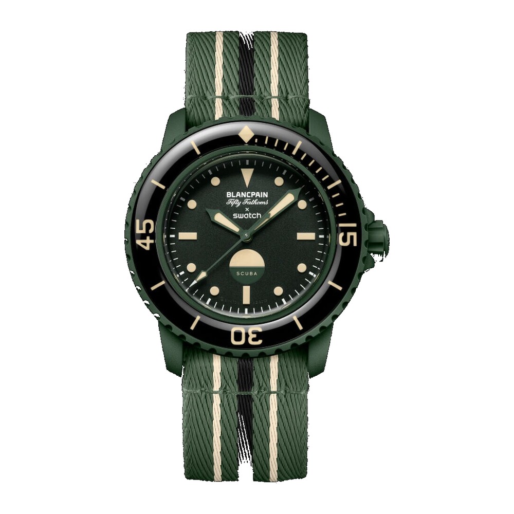 Swatch Scuba Fifty Fathoms - GREEN ABYSS